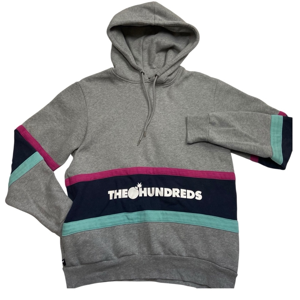 The Hundreds Hoodie L Zumiez Skate Zip Pocket